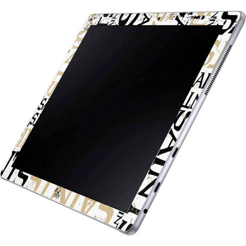 NFL New Orleans Saints - Blast Galaxy Book 12in Skin